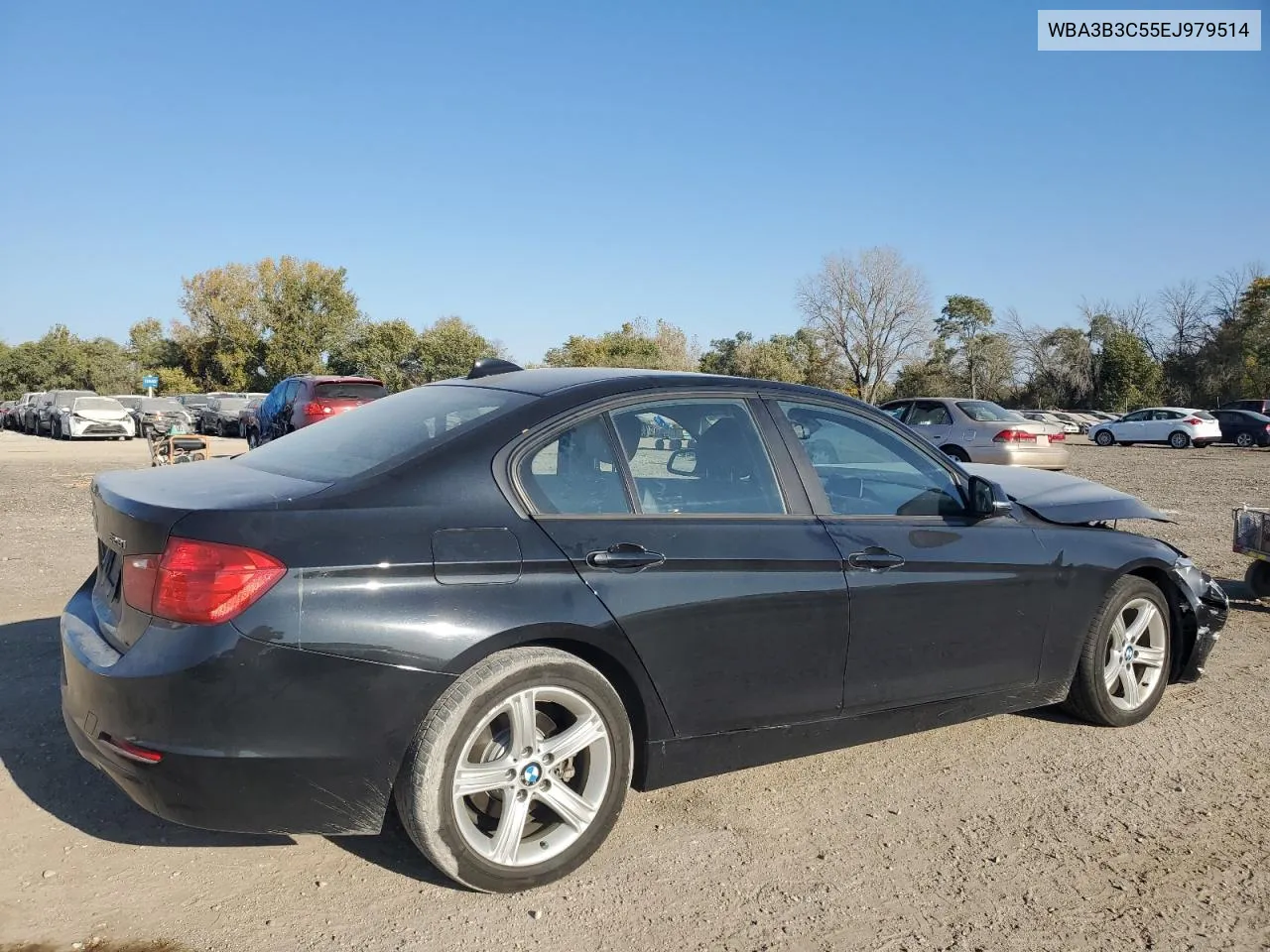 2014 BMW 328 Xi VIN: WBA3B3C55EJ979514 Lot: 76821224