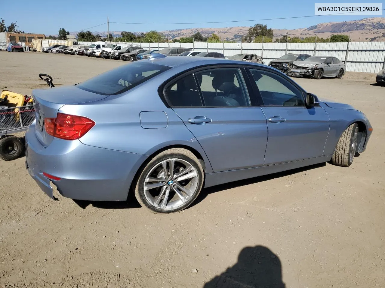 2014 BMW 328 I Sulev VIN: WBA3C1C59EK109826 Lot: 76988284