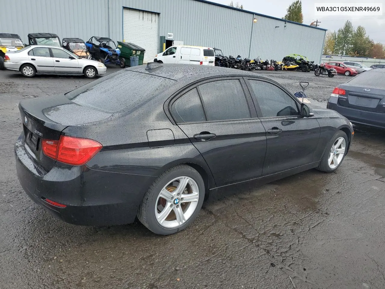 2014 BMW 328 I Sulev VIN: WBA3C1G5XENR49669 Lot: 77007474