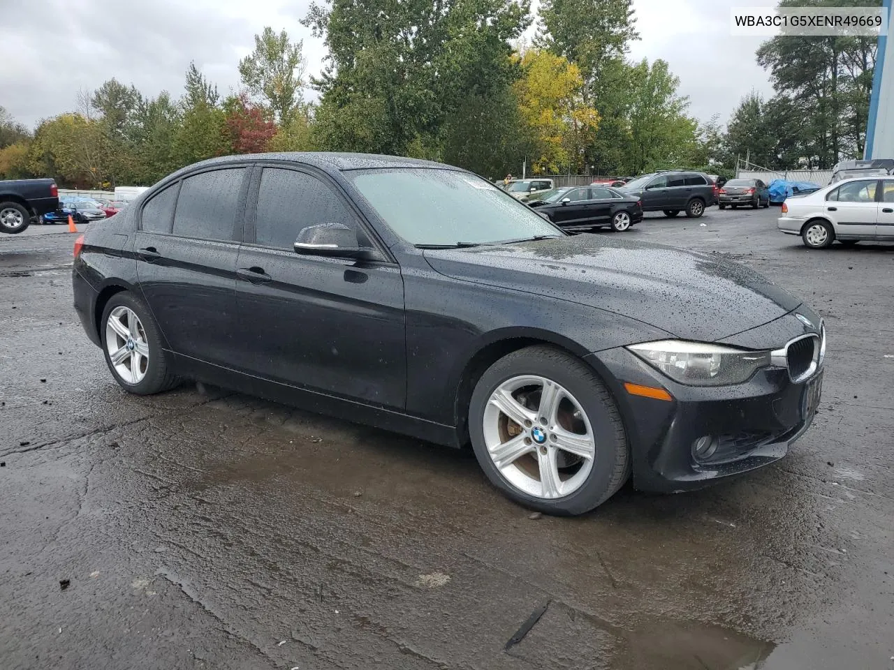 2014 BMW 328 I Sulev VIN: WBA3C1G5XENR49669 Lot: 77007474