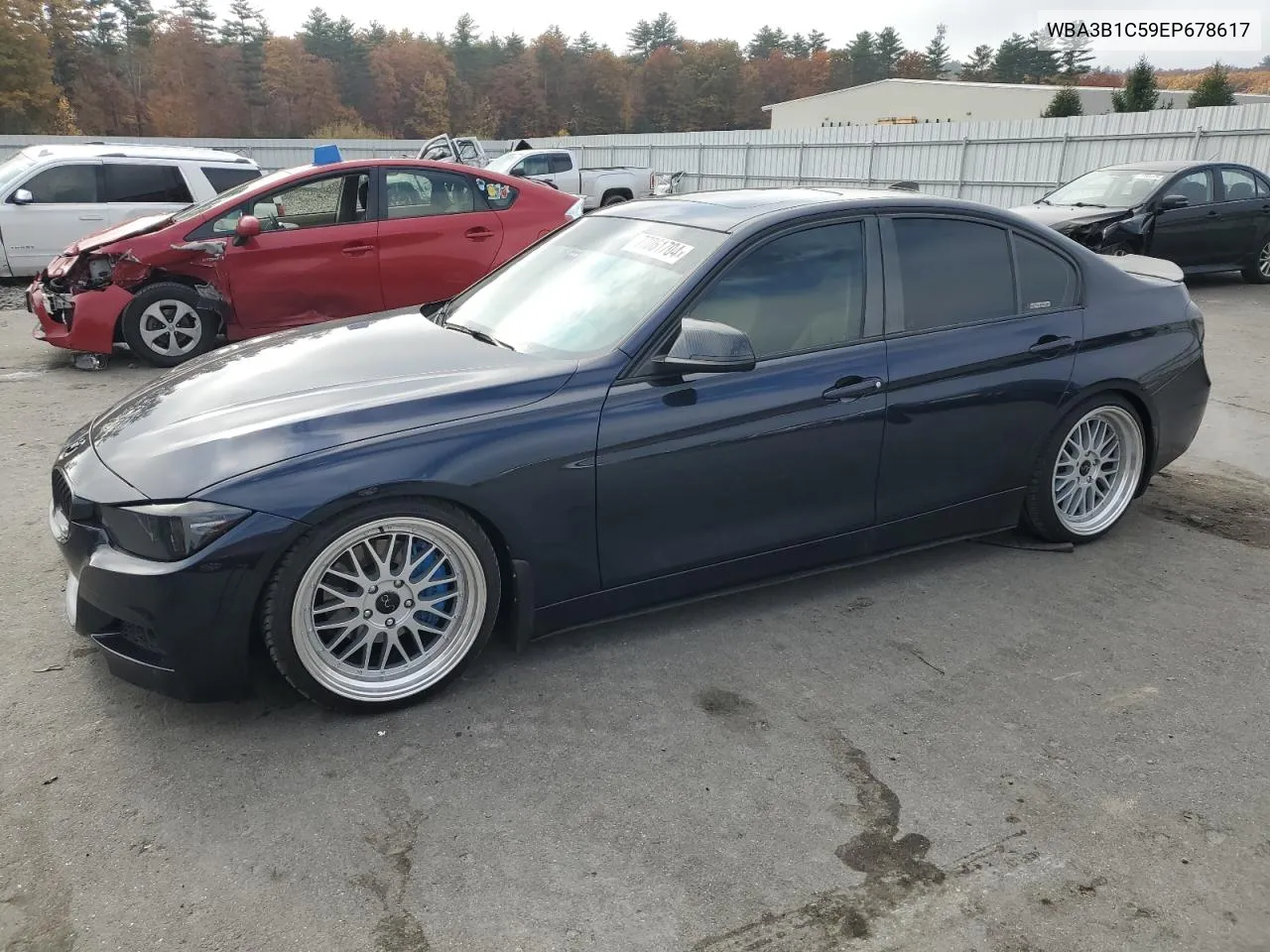 2014 BMW 320 I VIN: WBA3B1C59EP678617 Lot: 77061704