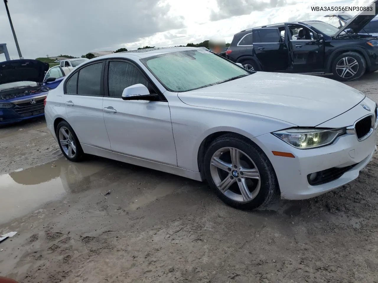 2014 BMW 328 I VIN: WBA3A5G56ENP30883 Lot: 77071184