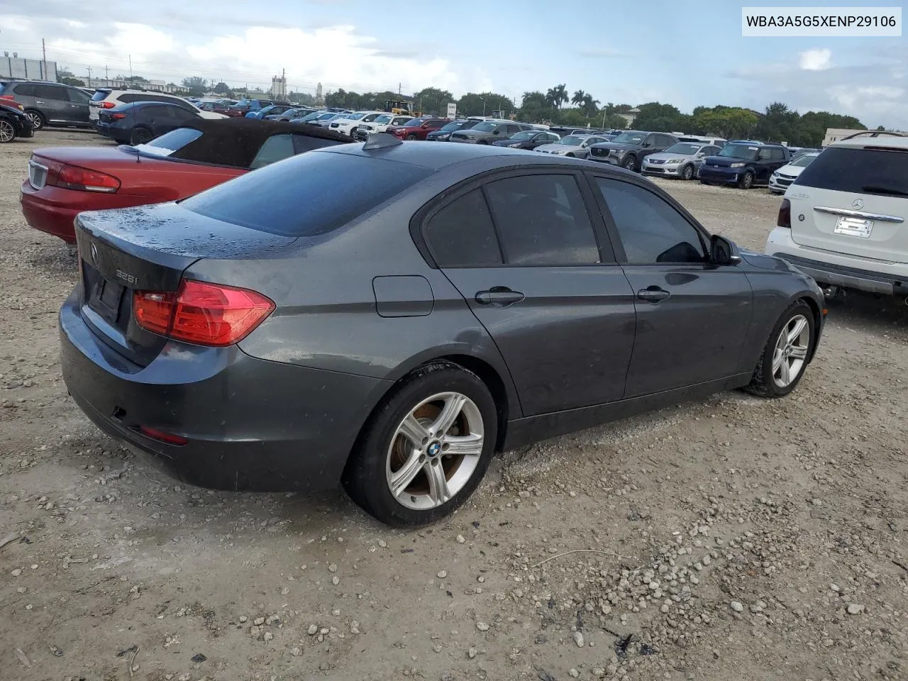 2014 BMW 328 I VIN: WBA3A5G5XENP29106 Lot: 77092764