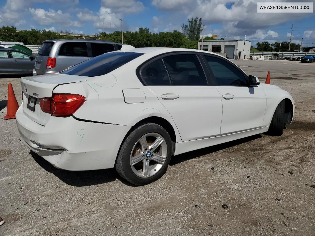 2014 BMW 320 I VIN: WBA3B1G58ENT00035 Lot: 77115514