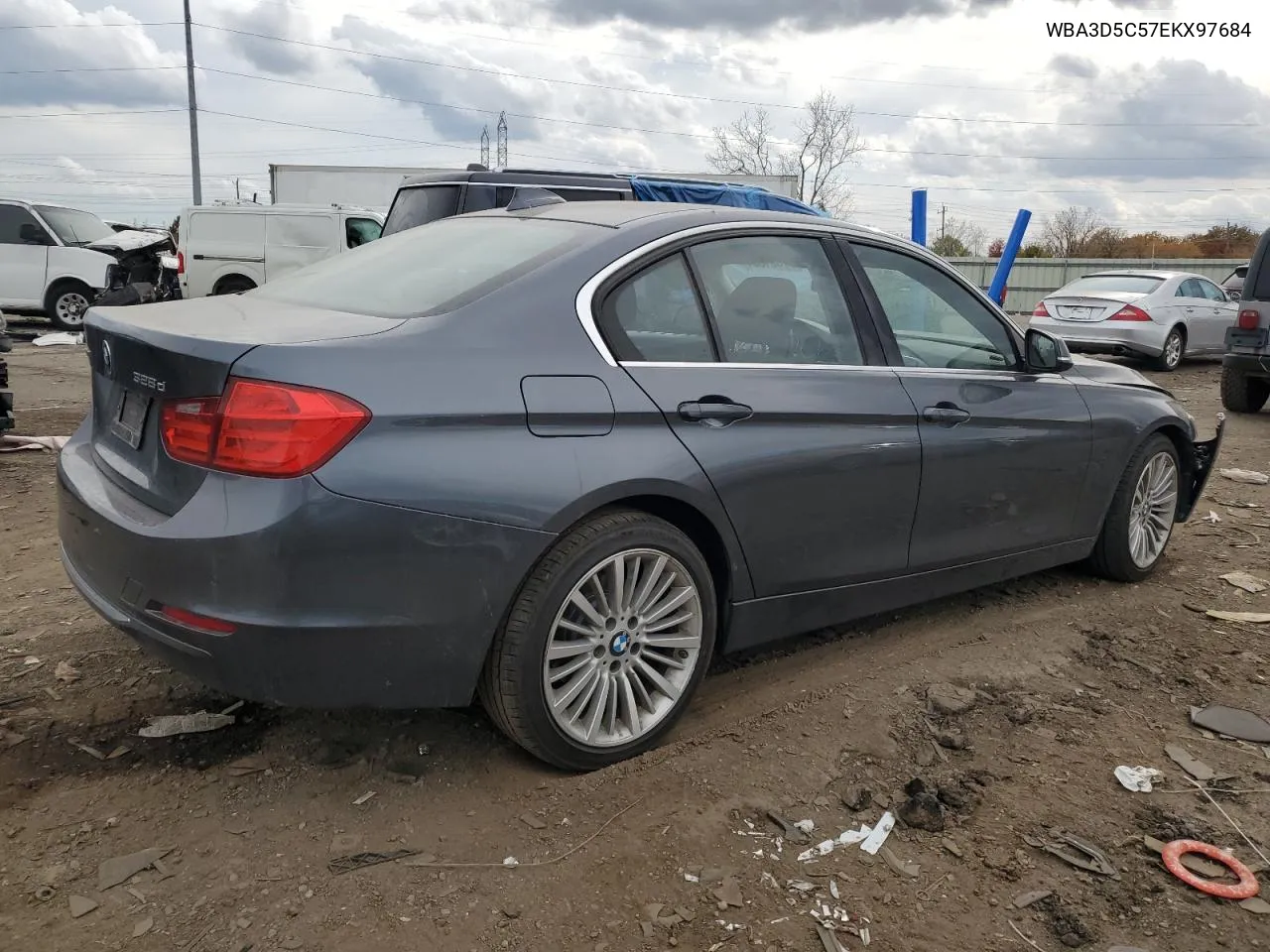 2014 BMW 328 D xDrive VIN: WBA3D5C57EKX97684 Lot: 77461834