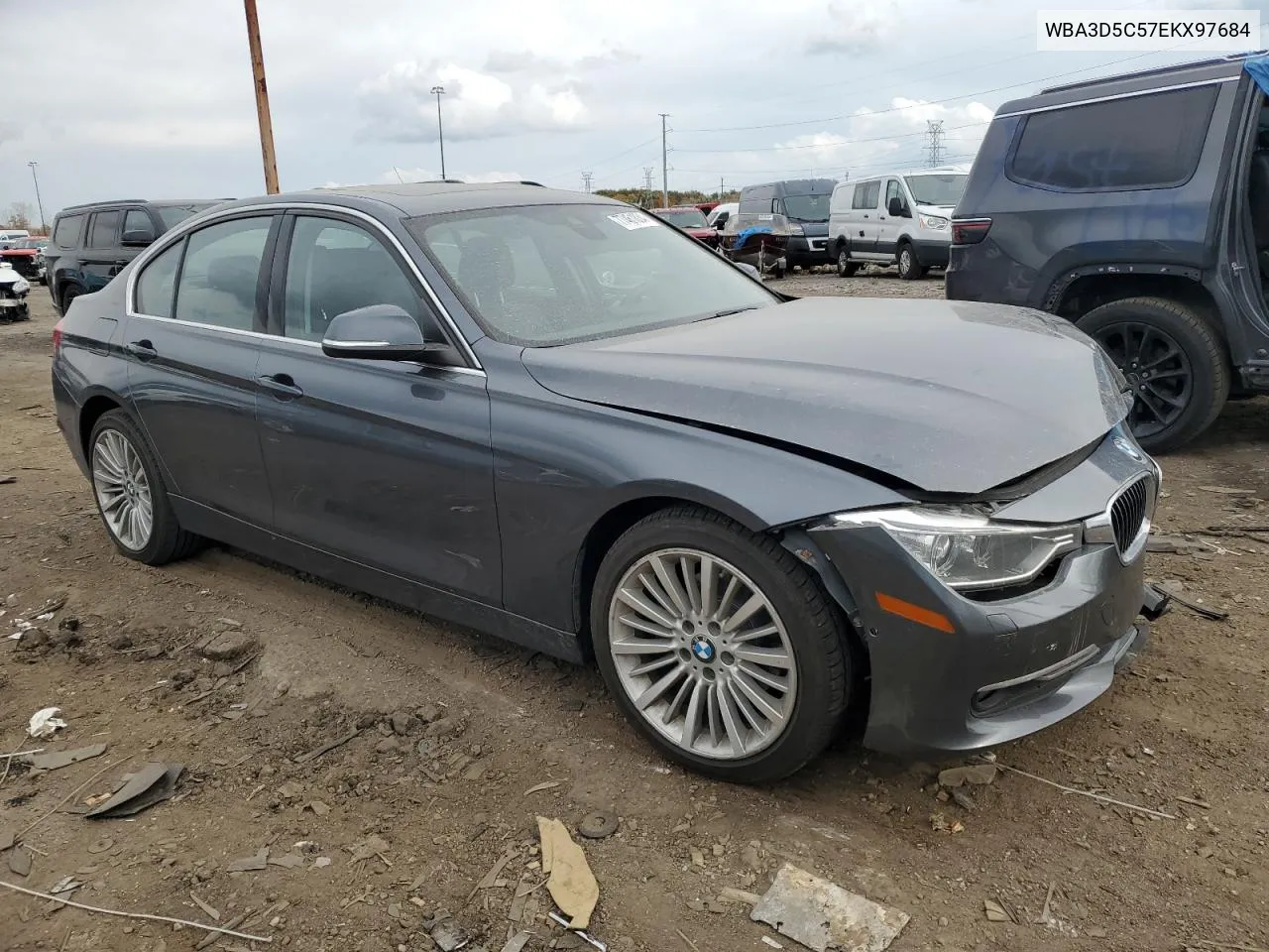 2014 BMW 328 D xDrive VIN: WBA3D5C57EKX97684 Lot: 77461834