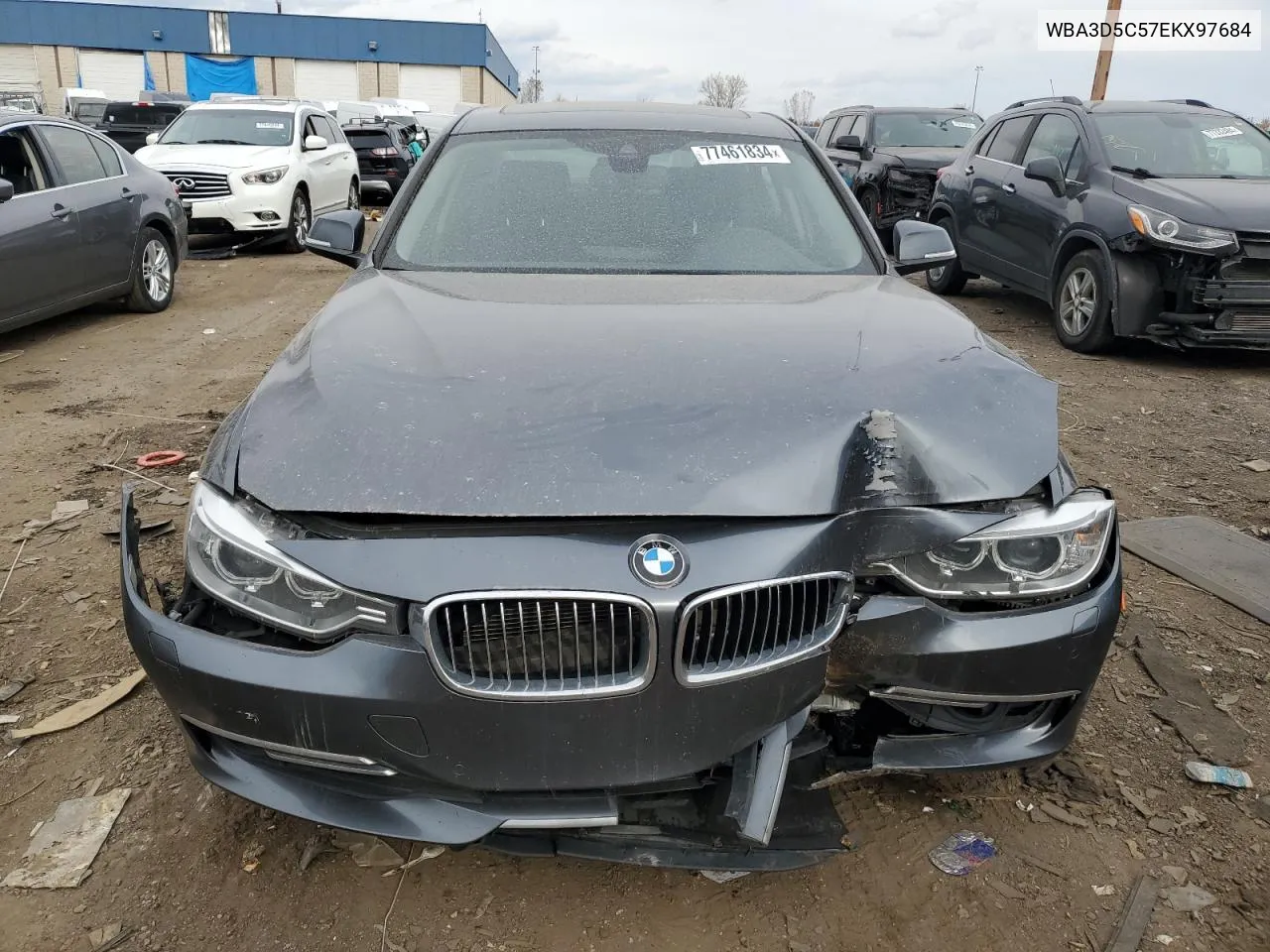 2014 BMW 328 D xDrive VIN: WBA3D5C57EKX97684 Lot: 77461834