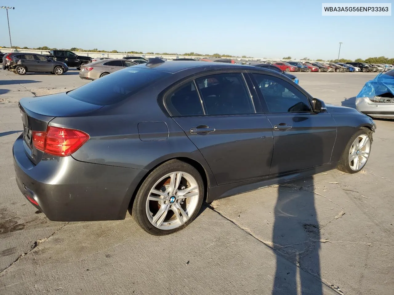 2014 BMW 328 I VIN: WBA3A5G56ENP33363 Lot: 77631644