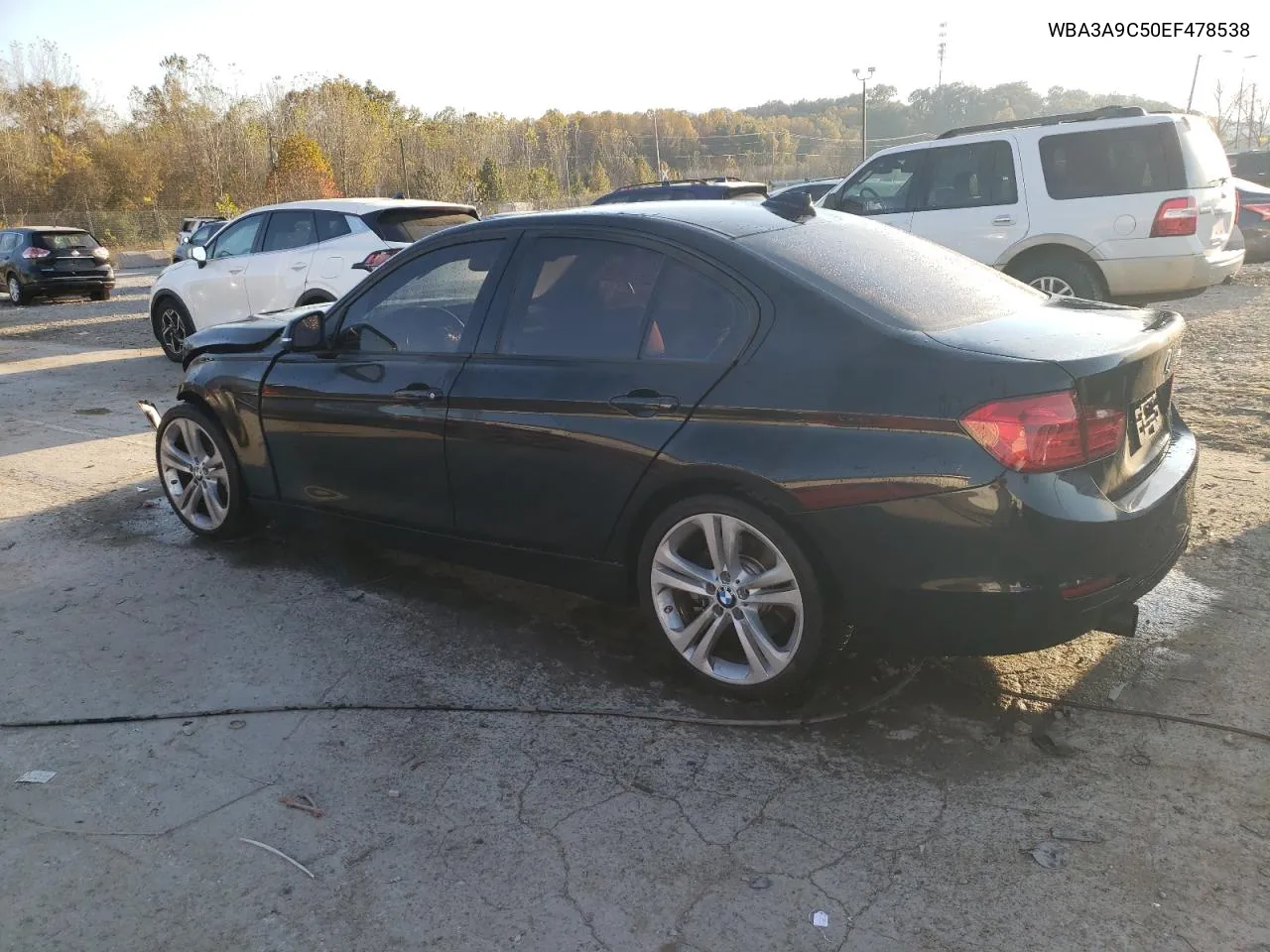 2014 BMW 335 I VIN: WBA3A9C50EF478538 Lot: 78359514