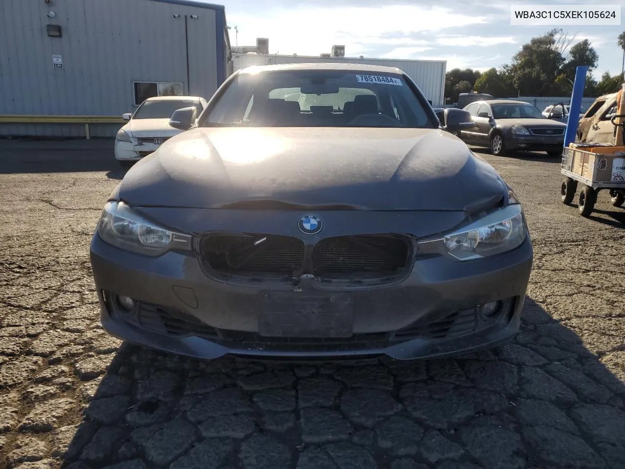 2014 BMW 328 I Sulev VIN: WBA3C1C5XEK105624 Lot: 78518484