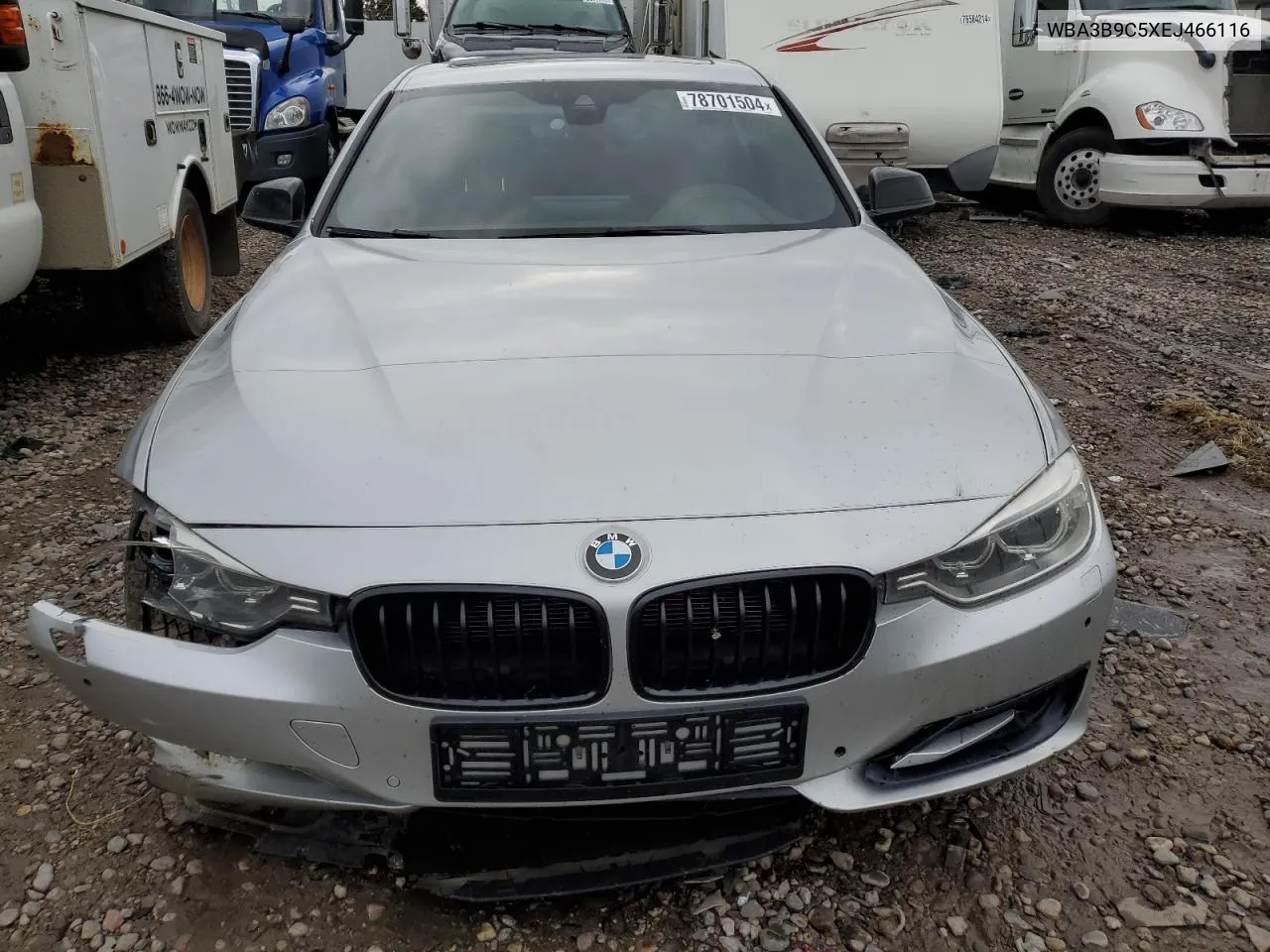 2014 BMW 335 Xi VIN: WBA3B9C5XEJ466116 Lot: 78701504