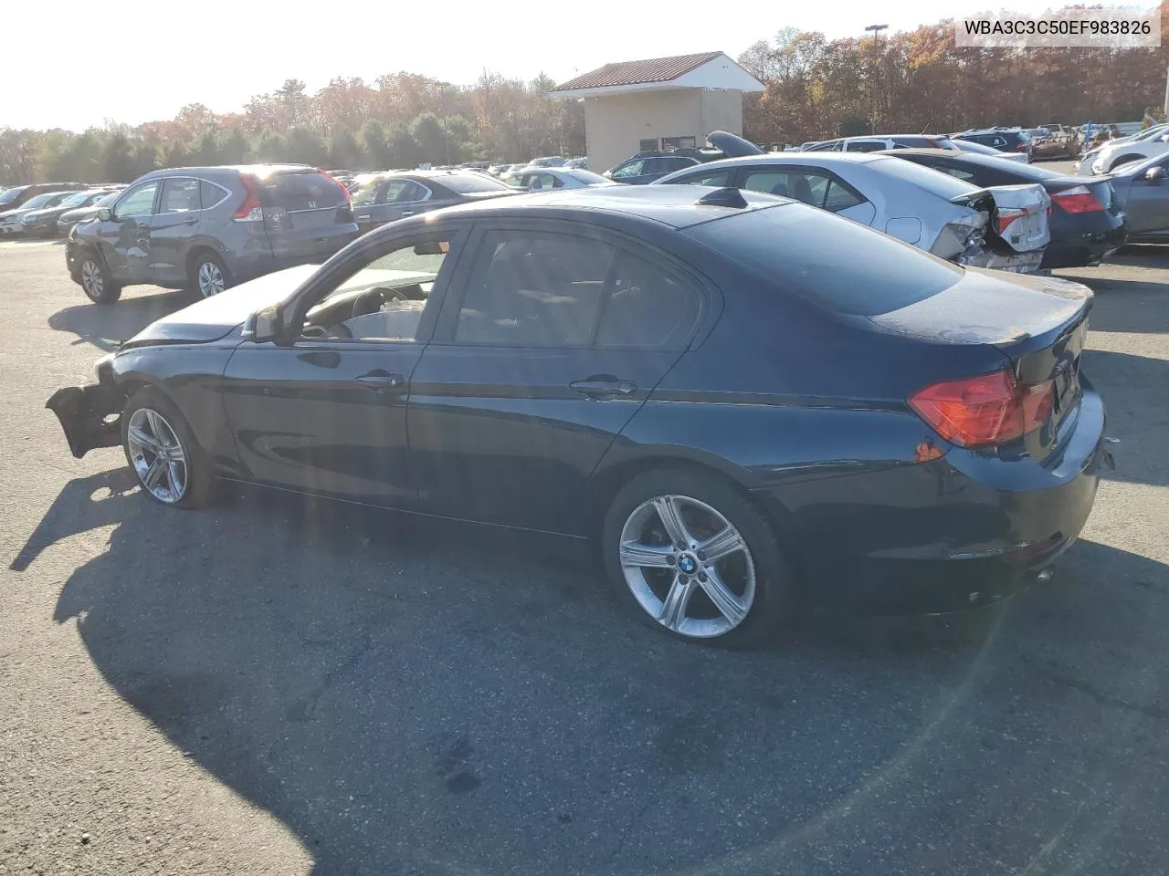 2014 BMW 320 I xDrive VIN: WBA3C3C50EF983826 Lot: 78712384