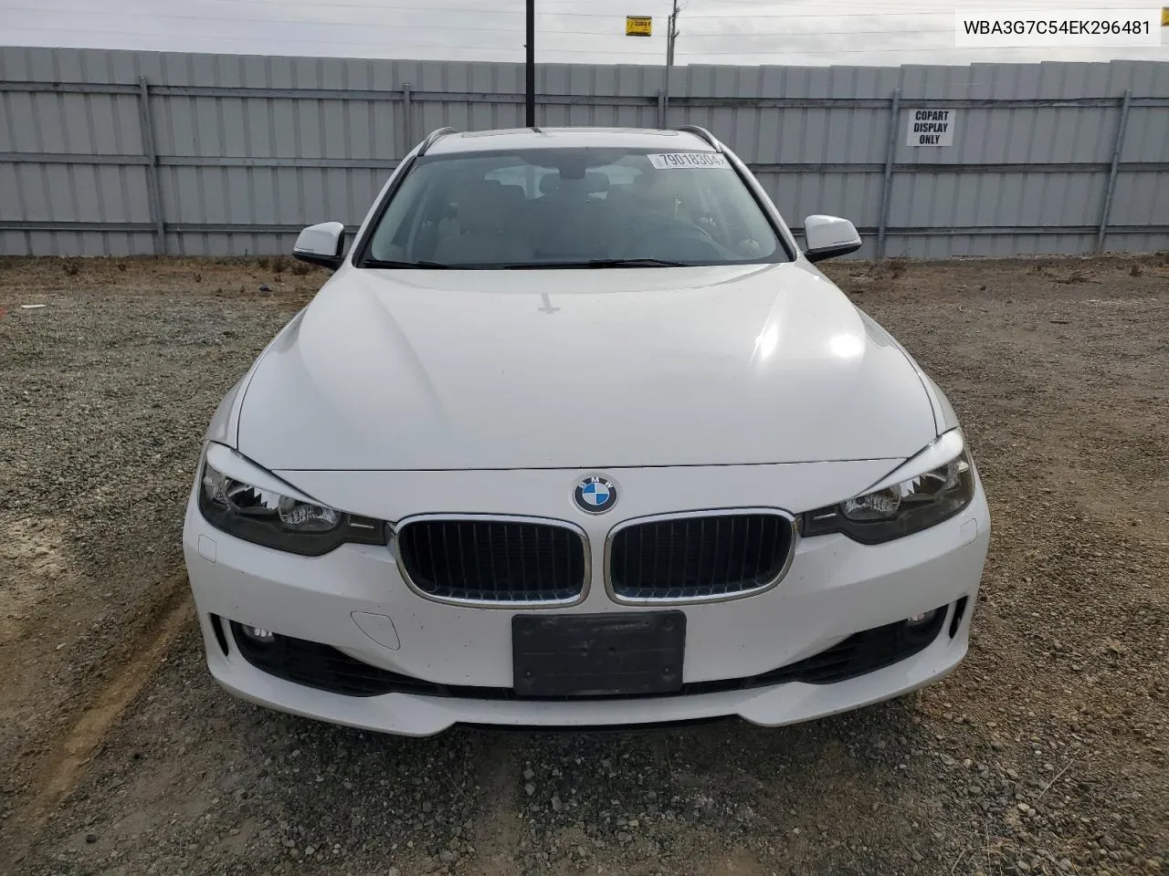 2014 BMW 328 Xi VIN: WBA3G7C54EK296481 Lot: 79018304