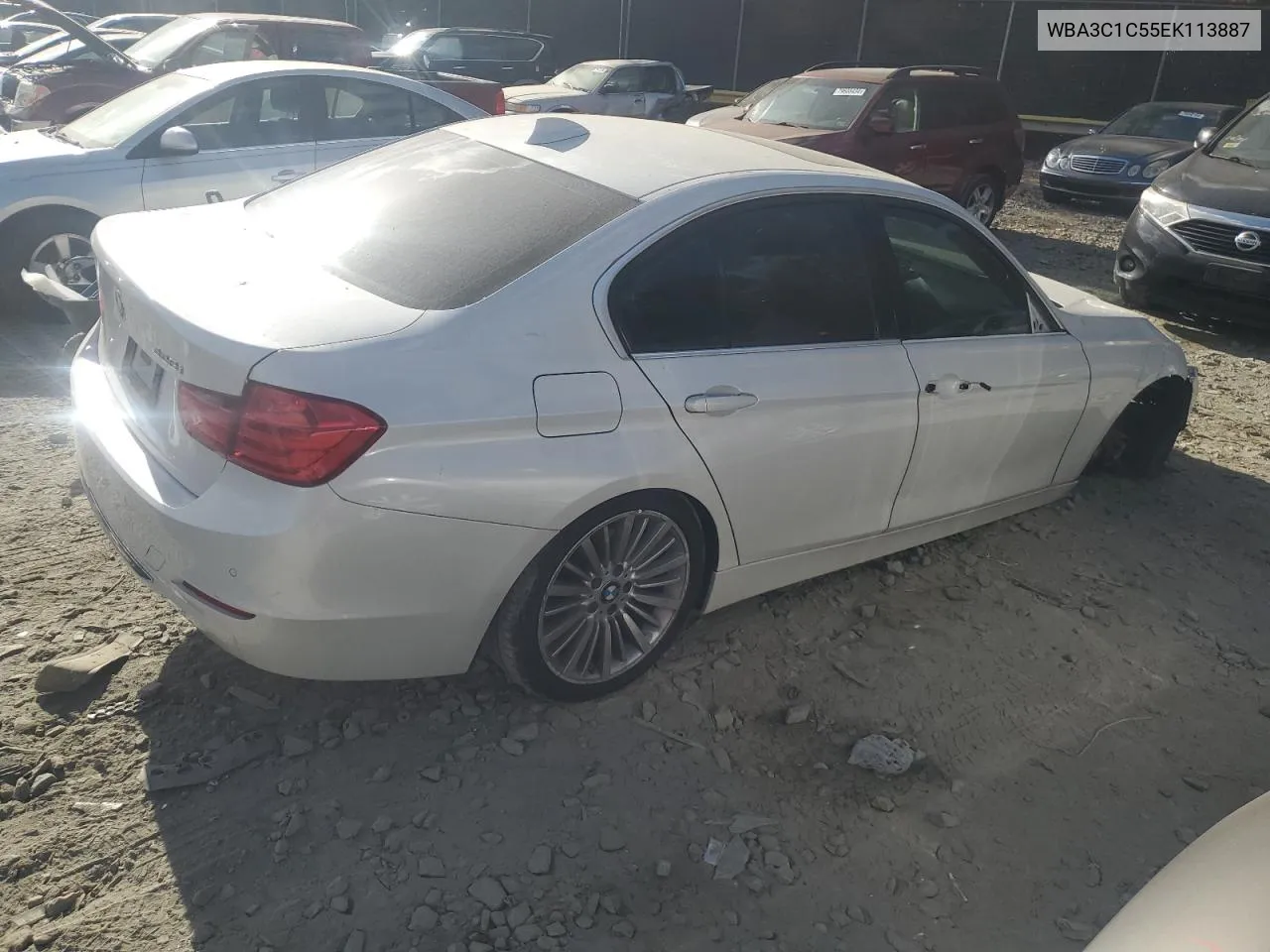 2014 BMW 328 I Sulev VIN: WBA3C1C55EK113887 Lot: 79104494