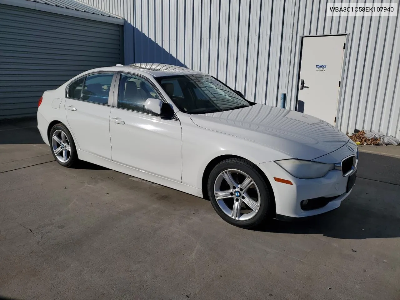 2014 BMW 328 I Sulev VIN: WBA3C1C58EK107940 Lot: 79312934