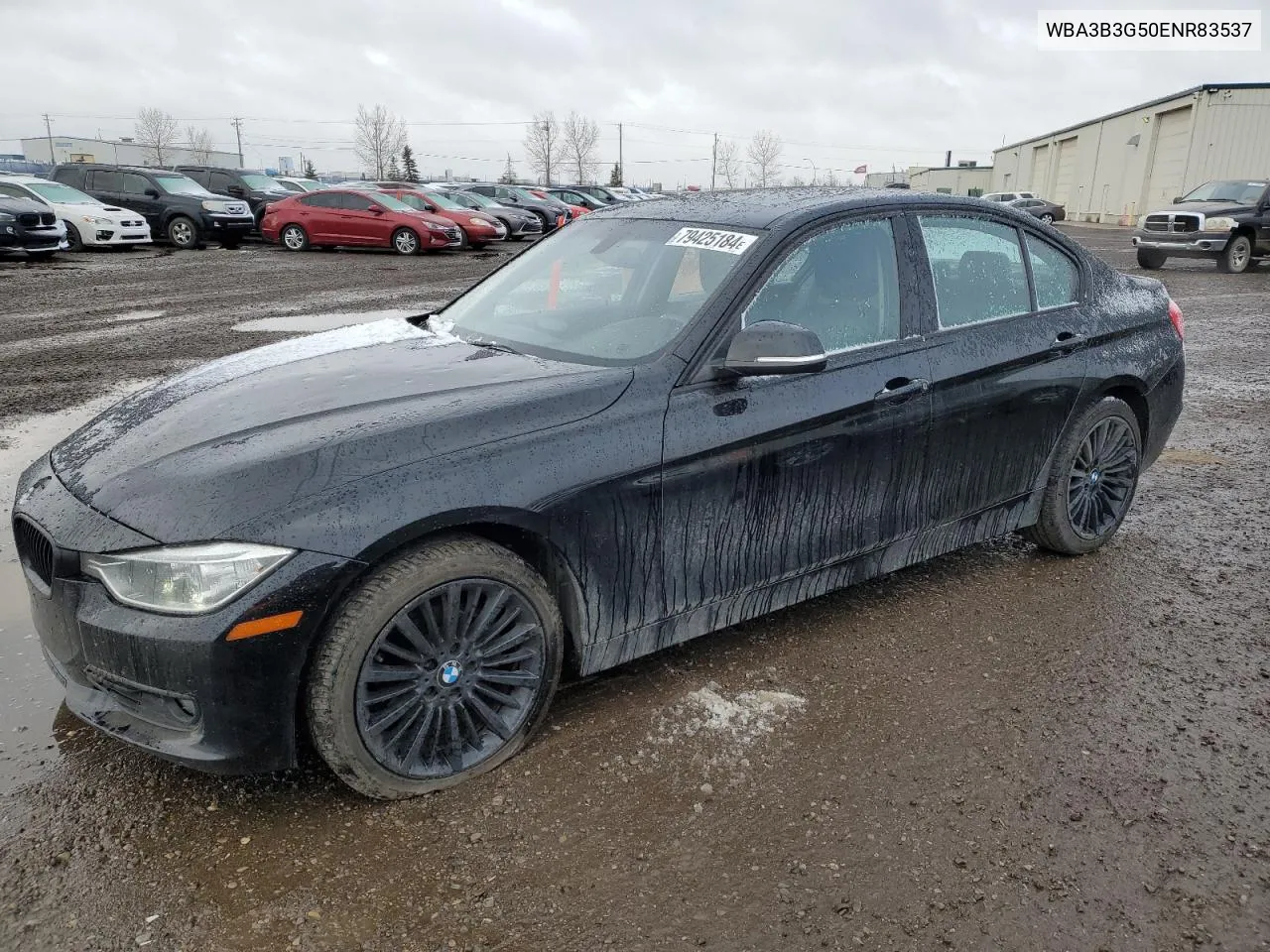 2014 BMW 328 Xi VIN: WBA3B3G50ENR83537 Lot: 79425184