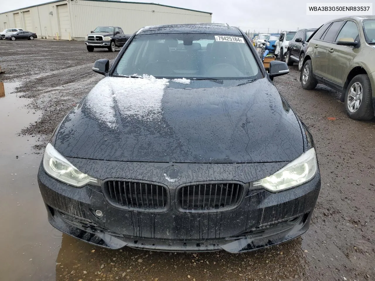 2014 BMW 328 Xi VIN: WBA3B3G50ENR83537 Lot: 79425184