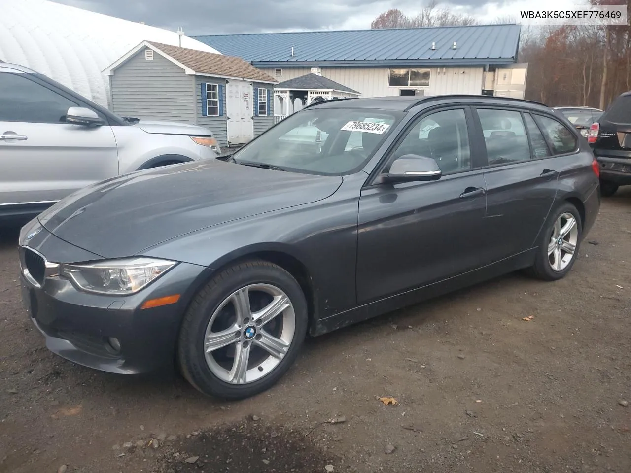 2014 BMW 328 D xDrive VIN: WBA3K5C5XEF776469 Lot: 79685234