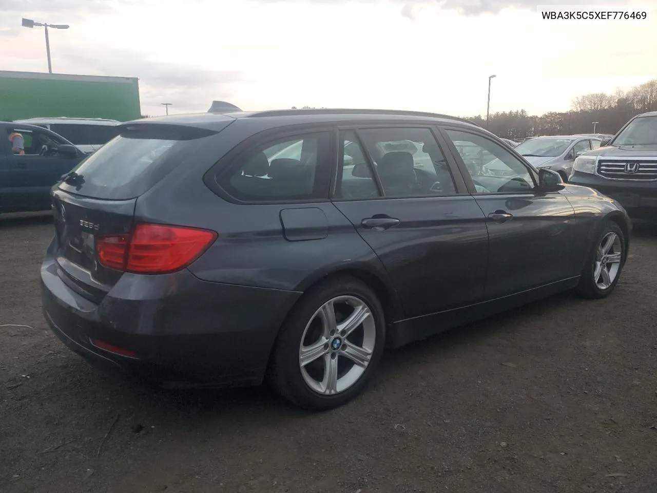 2014 BMW 328 D xDrive VIN: WBA3K5C5XEF776469 Lot: 79685234