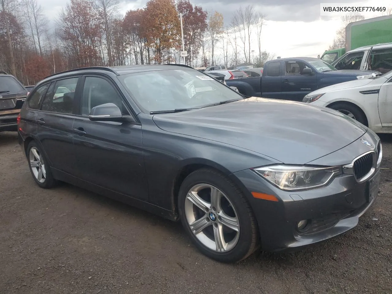 2014 BMW 328 D xDrive VIN: WBA3K5C5XEF776469 Lot: 79685234