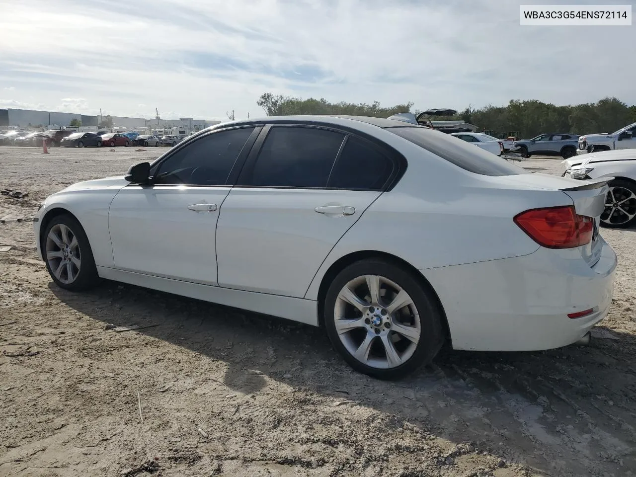 2014 BMW 320 I xDrive VIN: WBA3C3G54ENS72114 Lot: 79741104