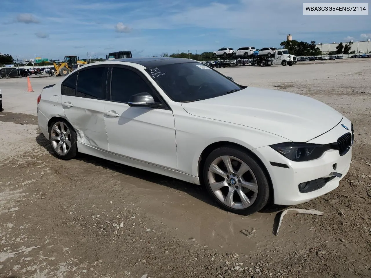 2014 BMW 320 I xDrive VIN: WBA3C3G54ENS72114 Lot: 79741104