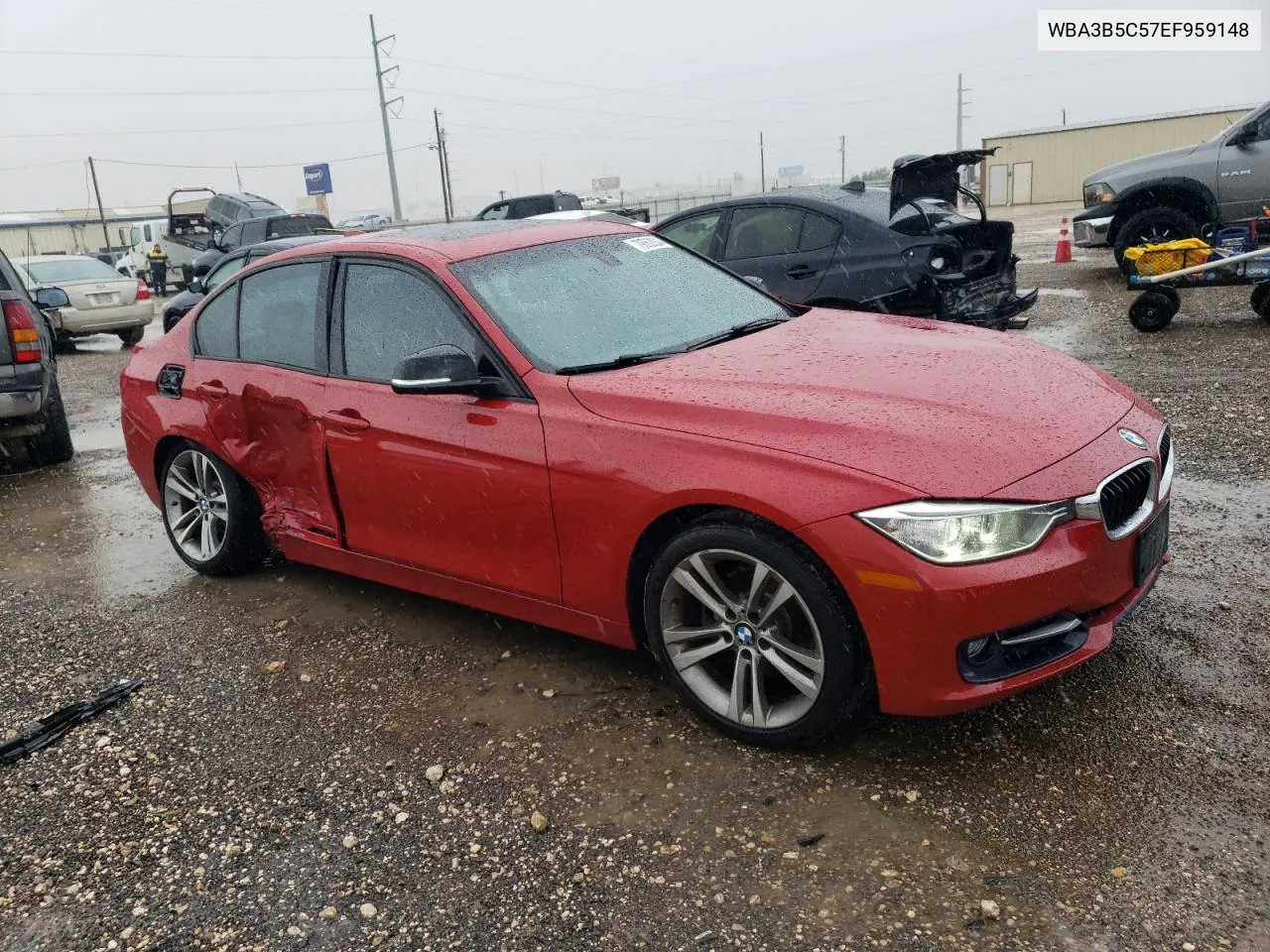 2014 BMW 328 Xi Sulev VIN: WBA3B5C57EF959148 Lot: 79862004