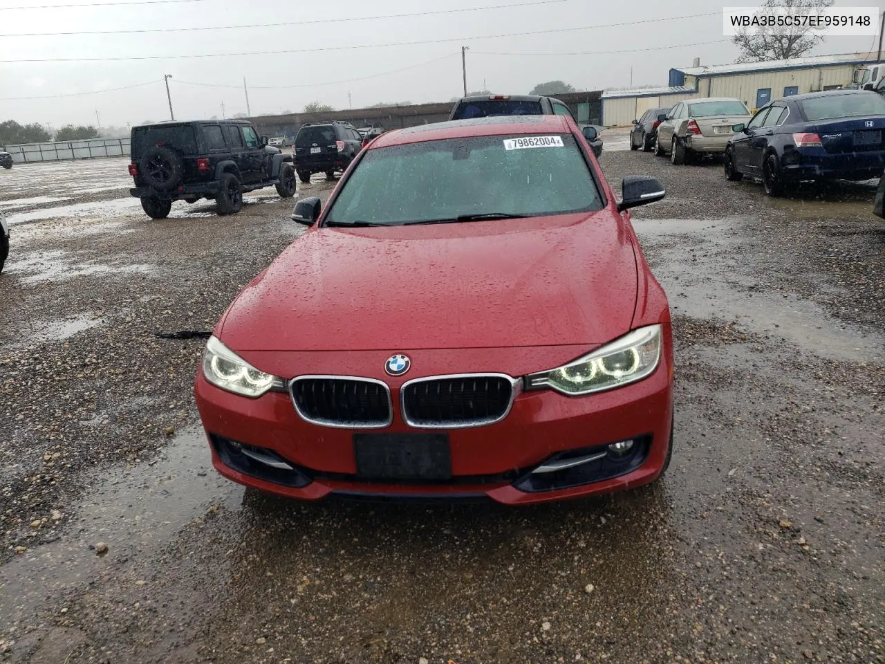 2014 BMW 328 Xi Sulev VIN: WBA3B5C57EF959148 Lot: 79862004