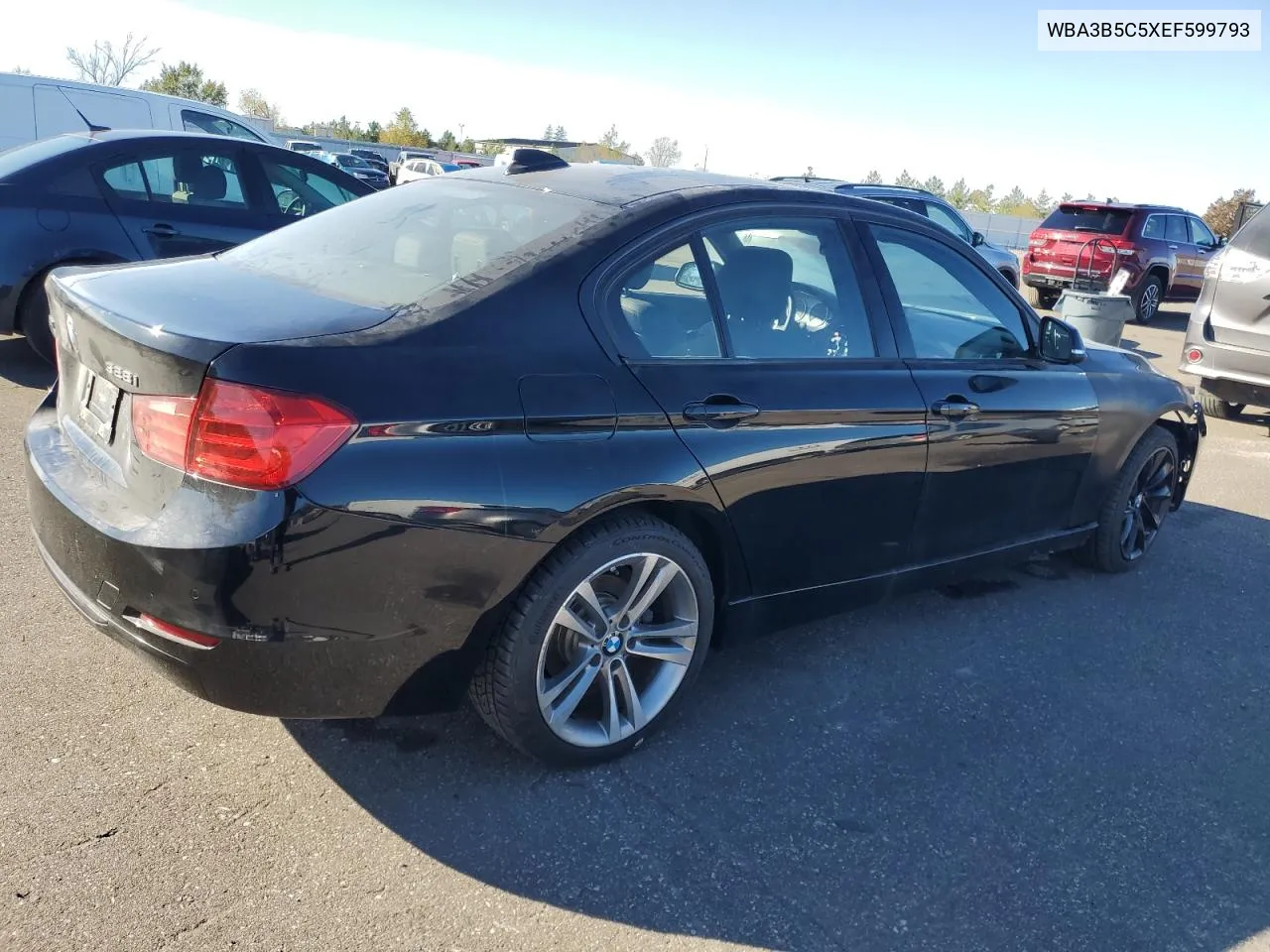 2014 BMW 328 Xi Sulev VIN: WBA3B5C5XEF599793 Lot: 79963084