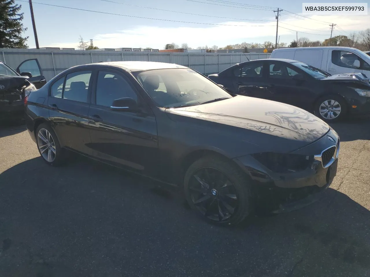 2014 BMW 328 Xi Sulev VIN: WBA3B5C5XEF599793 Lot: 79963084