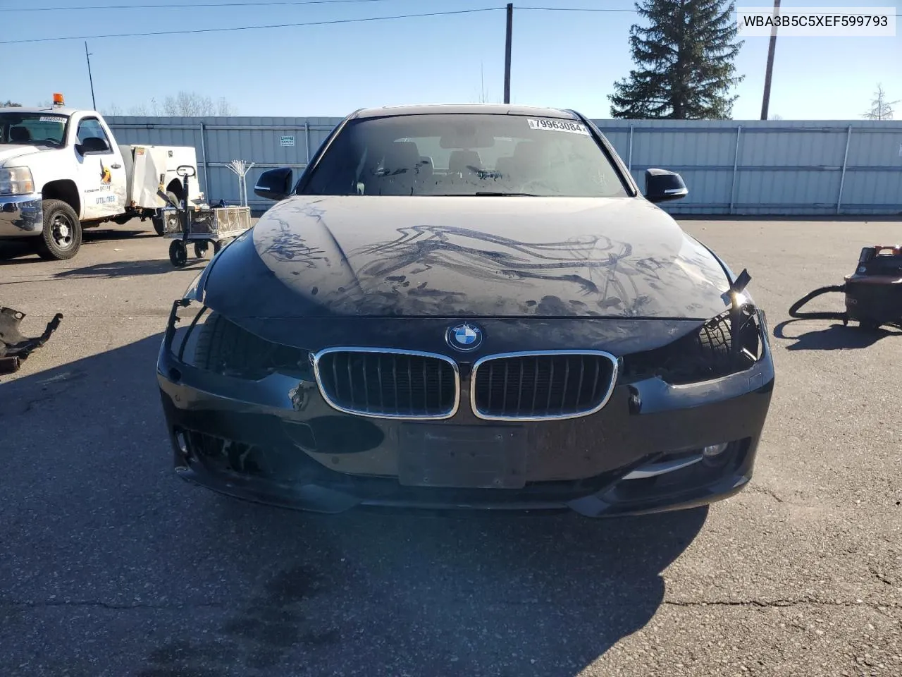 2014 BMW 328 Xi Sulev VIN: WBA3B5C5XEF599793 Lot: 79963084