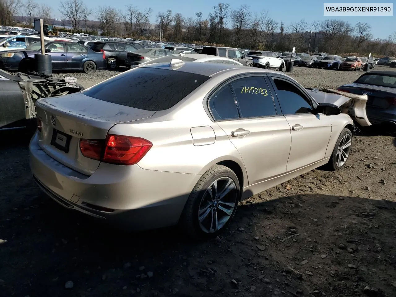 2014 BMW 335 Xi VIN: WBA3B9G5XENR91390 Lot: 80115864