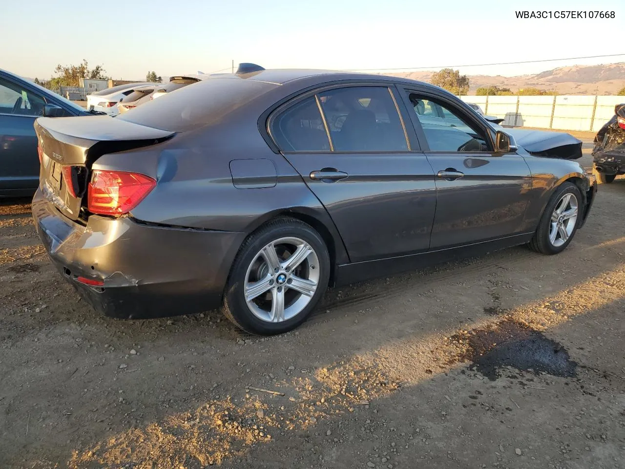 2014 BMW 328 I Sulev VIN: WBA3C1C57EK107668 Lot: 80173054