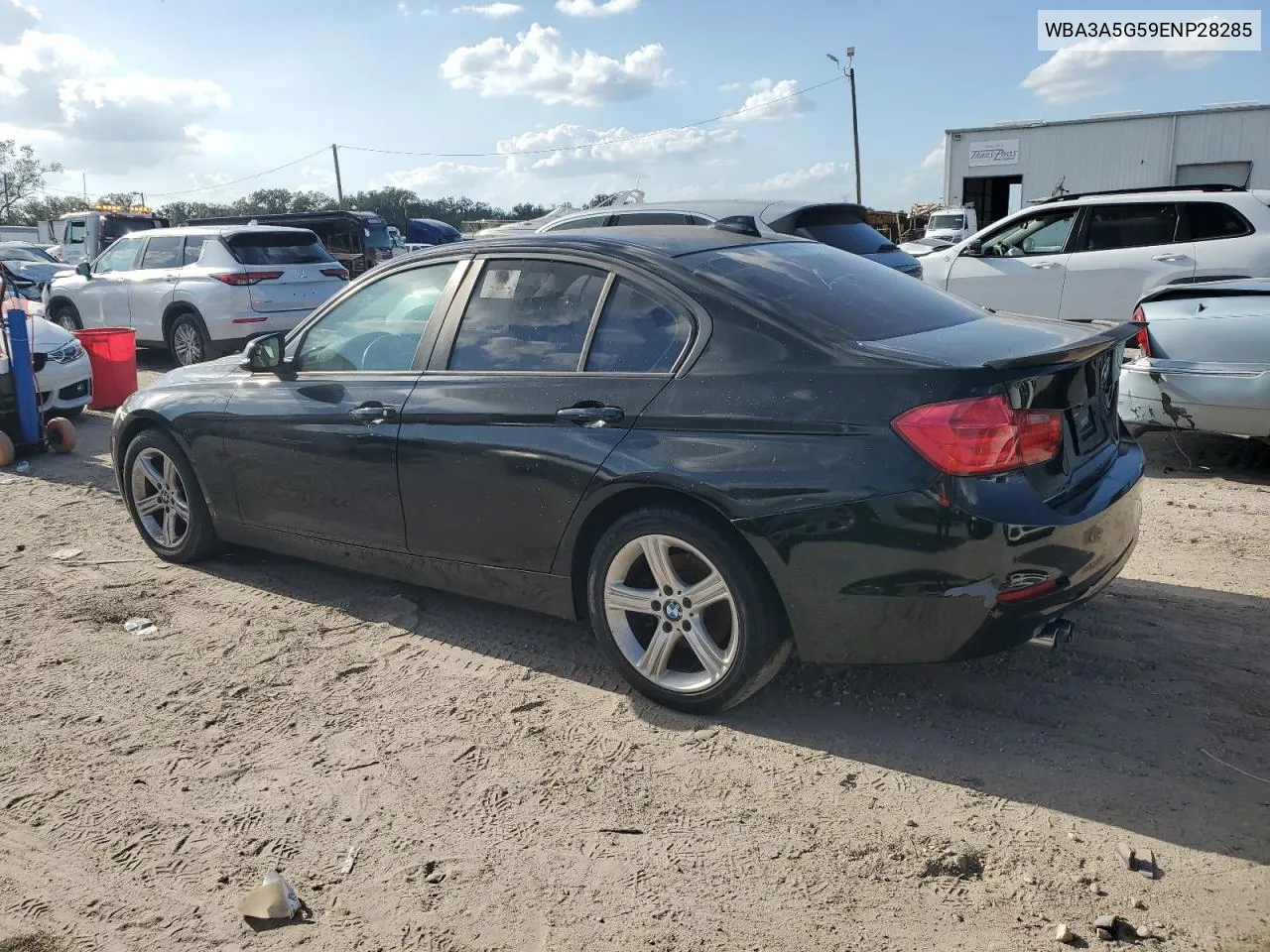 2014 BMW 328 I VIN: WBA3A5G59ENP28285 Lot: 80362704