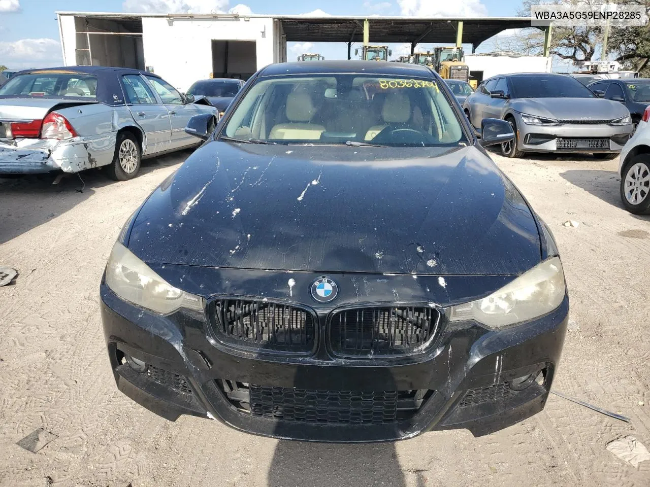 2014 BMW 328 I VIN: WBA3A5G59ENP28285 Lot: 80362704