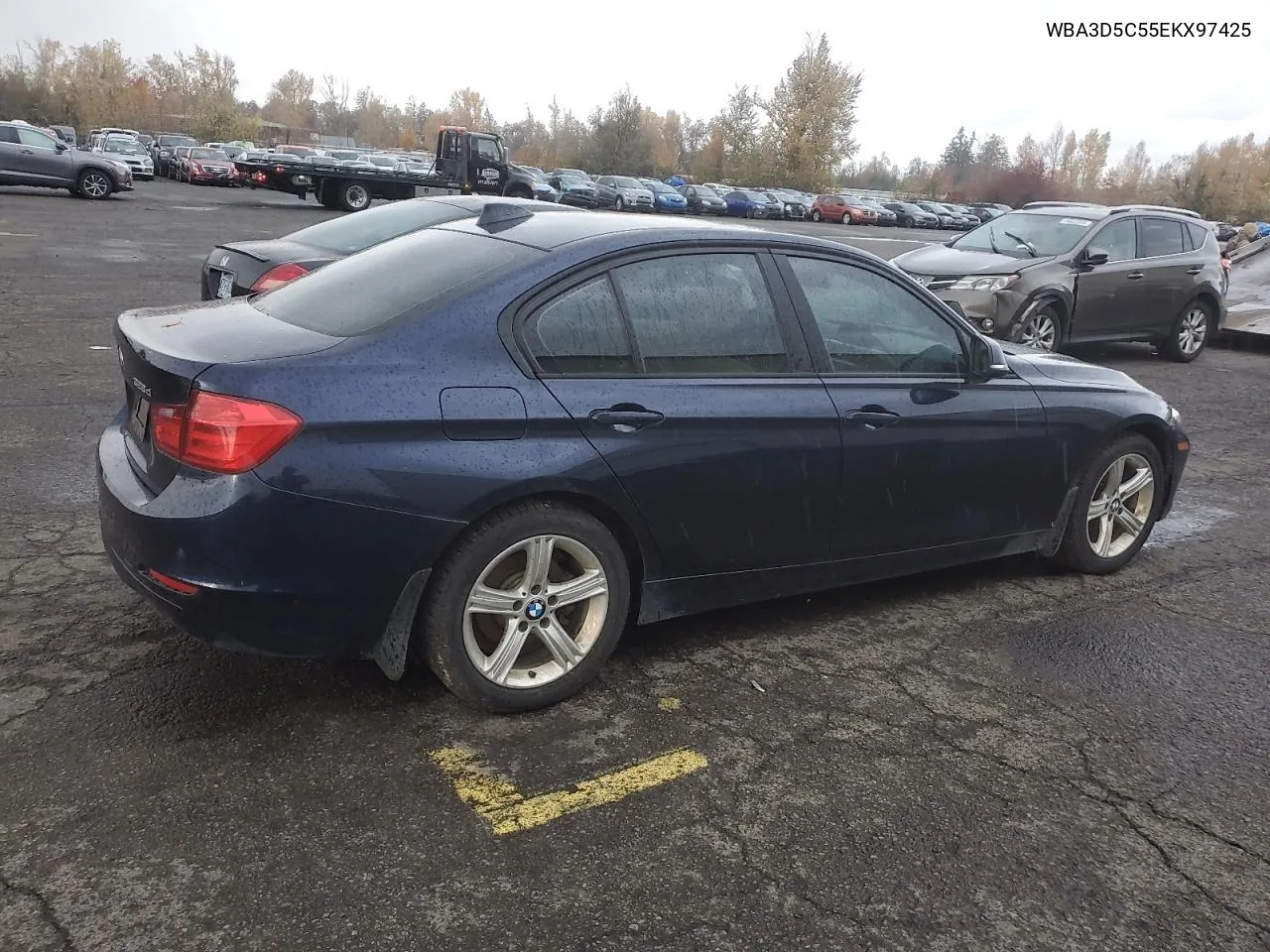 2014 BMW 328 D xDrive VIN: WBA3D5C55EKX97425 Lot: 80475584