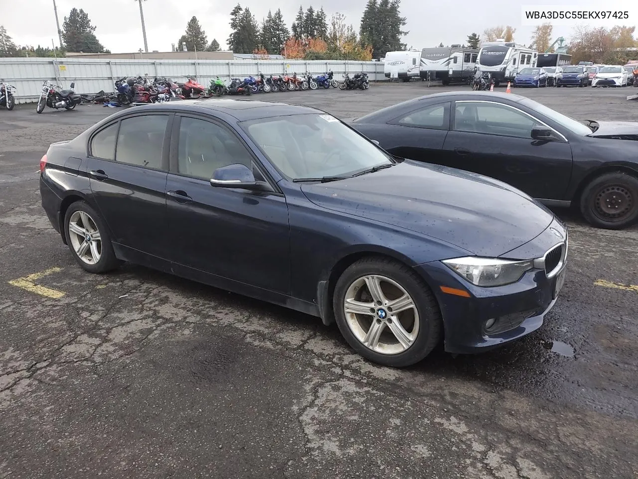 2014 BMW 328 D xDrive VIN: WBA3D5C55EKX97425 Lot: 80475584