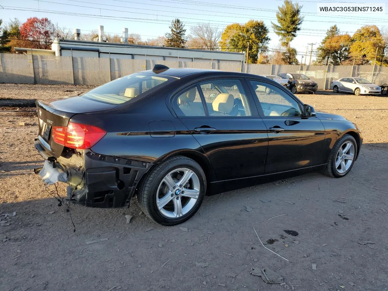 2014 BMW 320 I xDrive VIN: WBA3C3G53ENS71245 Lot: 80760484