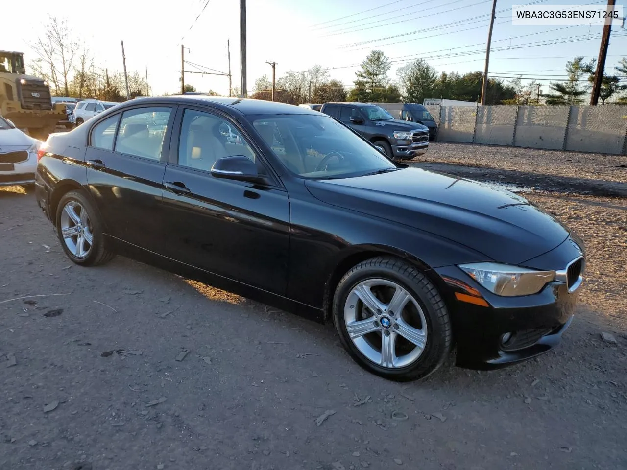 2014 BMW 320 I xDrive VIN: WBA3C3G53ENS71245 Lot: 80760484