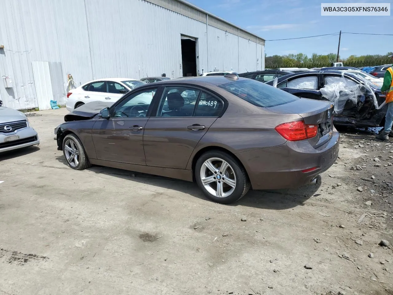 2015 BMW 320 I xDrive VIN: WBA3C3G5XFNS76346 Lot: 50655154