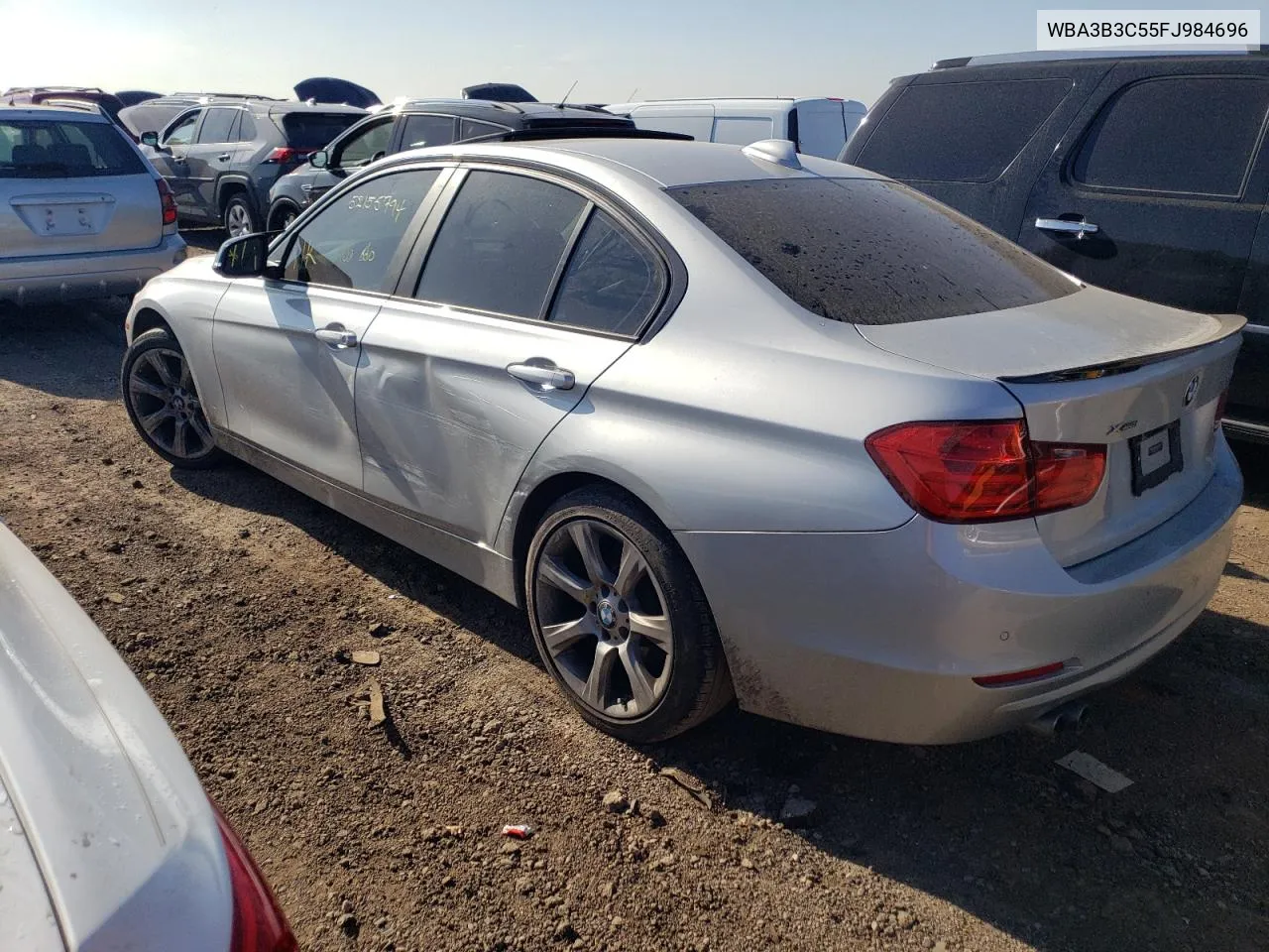 2015 BMW 328 Xi VIN: WBA3B3C55FJ984696 Lot: 52155794