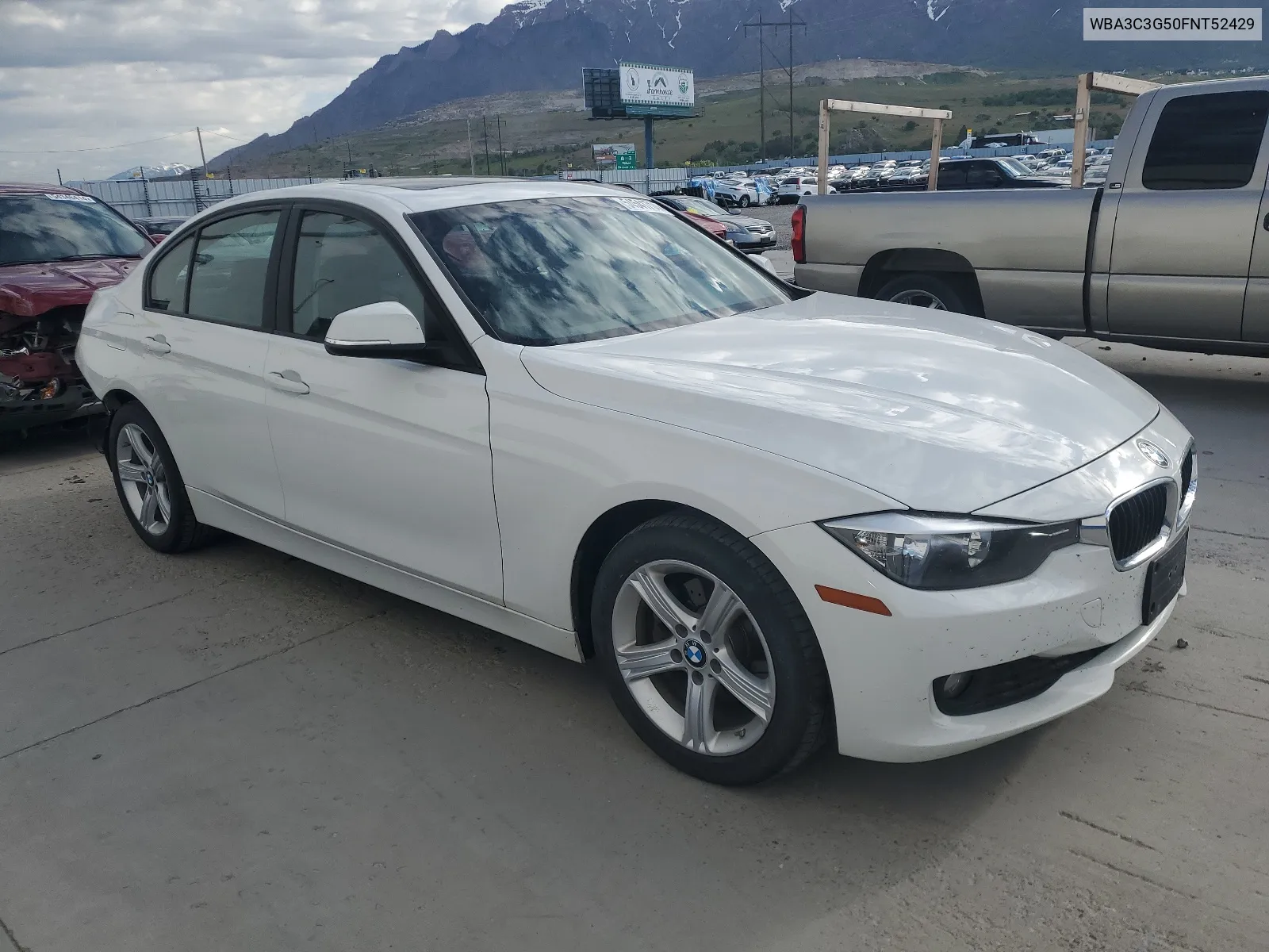 2015 BMW 320 I xDrive VIN: WBA3C3G50FNT52429 Lot: 54541714