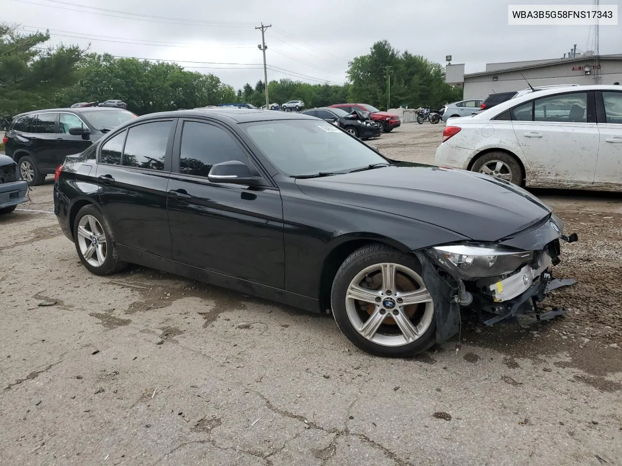 2015 BMW 328 Xi Sulev VIN: WBA3B5G58FNS17343 Lot: 56463974