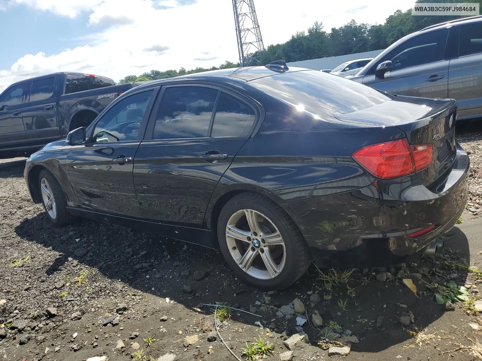 2015 BMW 328 Xi VIN: WBA3B3C59FJ984684 Lot: 60283184