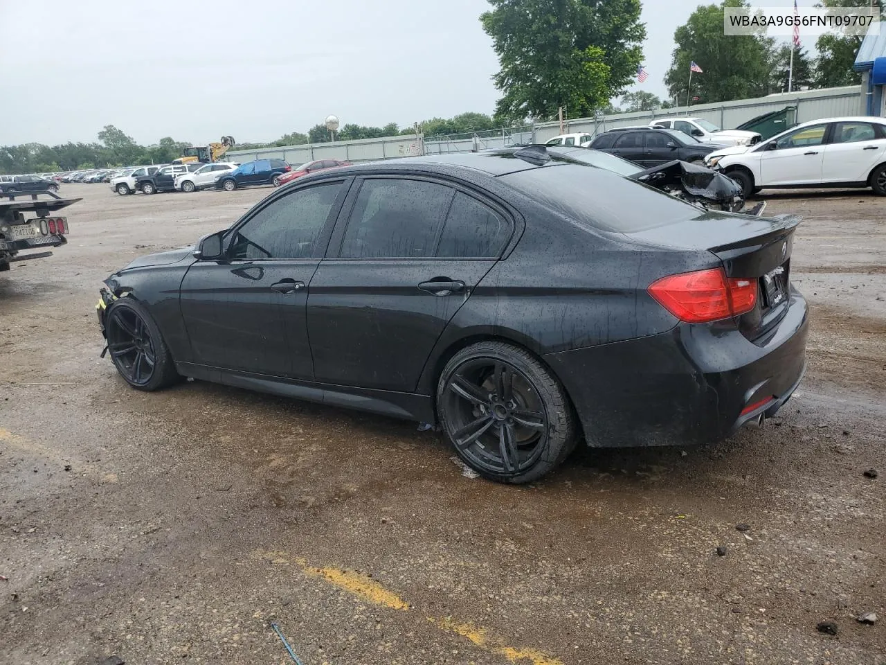 2015 BMW 335 I VIN: WBA3A9G56FNT09707 Lot: 60663484