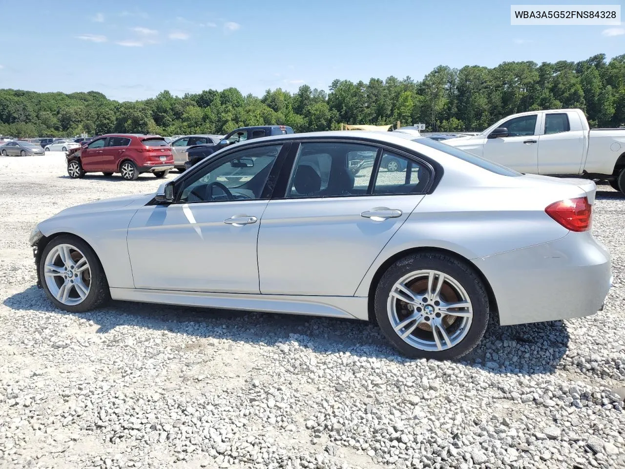 2015 BMW 328 I VIN: WBA3A5G52FNS84328 Lot: 60838834