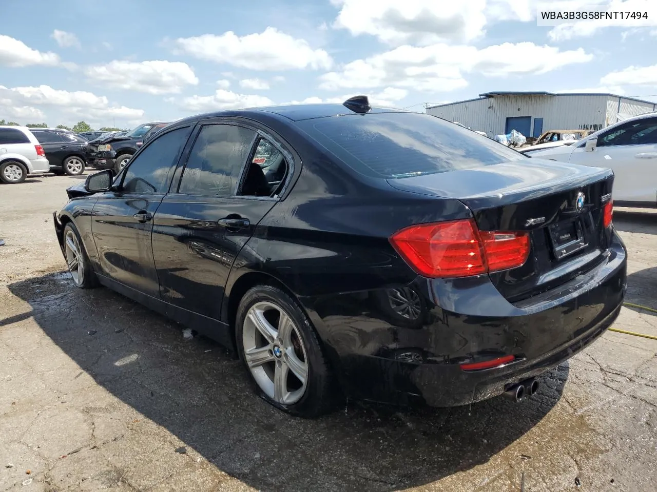 2015 BMW 328 Xi VIN: WBA3B3G58FNT17494 Lot: 63839194