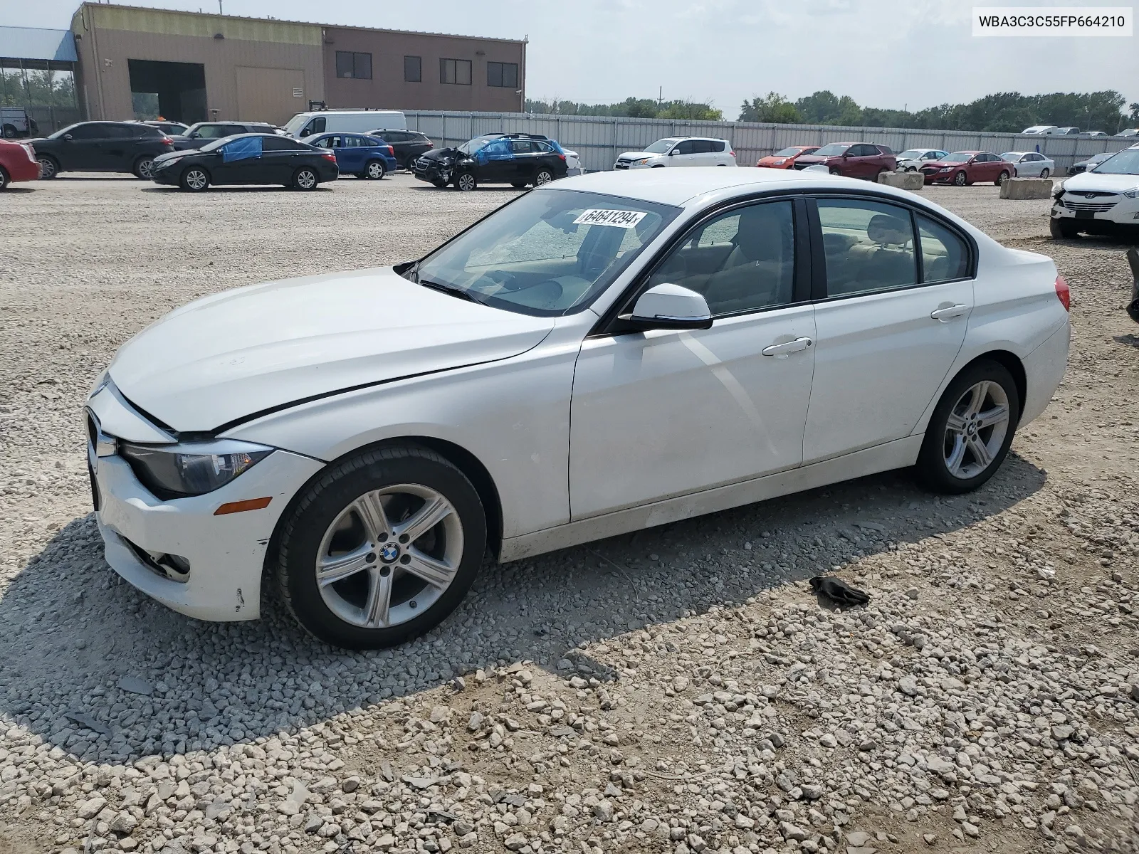 2015 BMW 320 I xDrive VIN: WBA3C3C55FP664210 Lot: 64641294