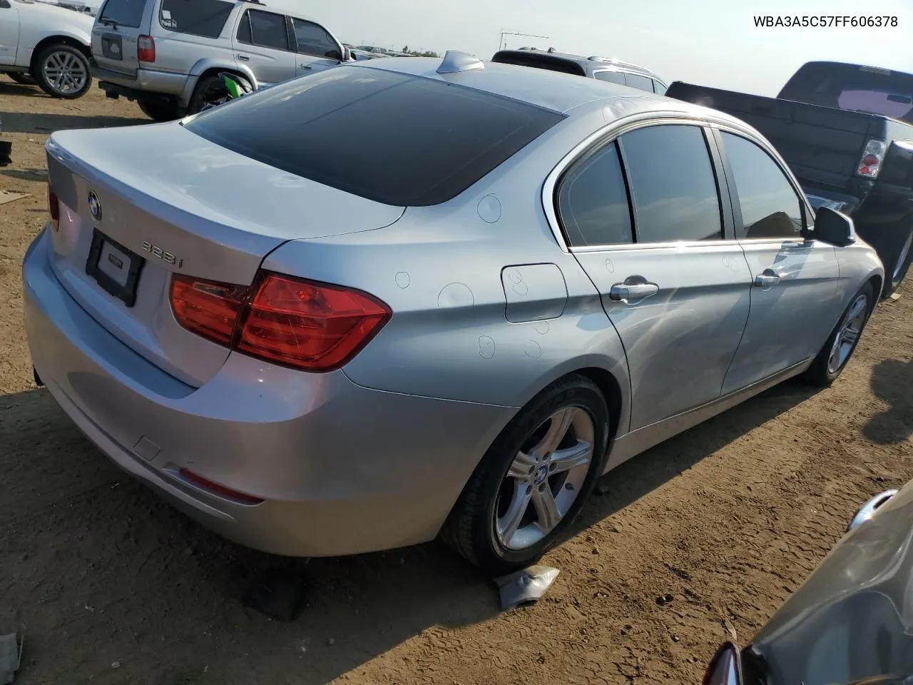 2015 BMW 328 I VIN: WBA3A5C57FF606378 Lot: 65538244