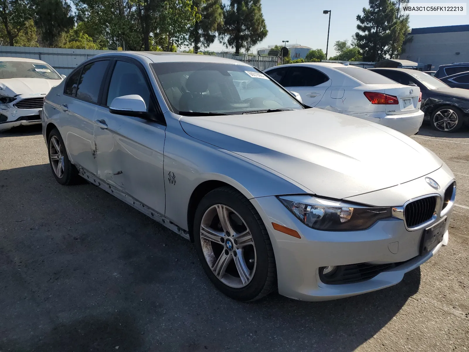 2015 BMW 328 I Sulev VIN: WBA3C1C56FK122213 Lot: 66019964